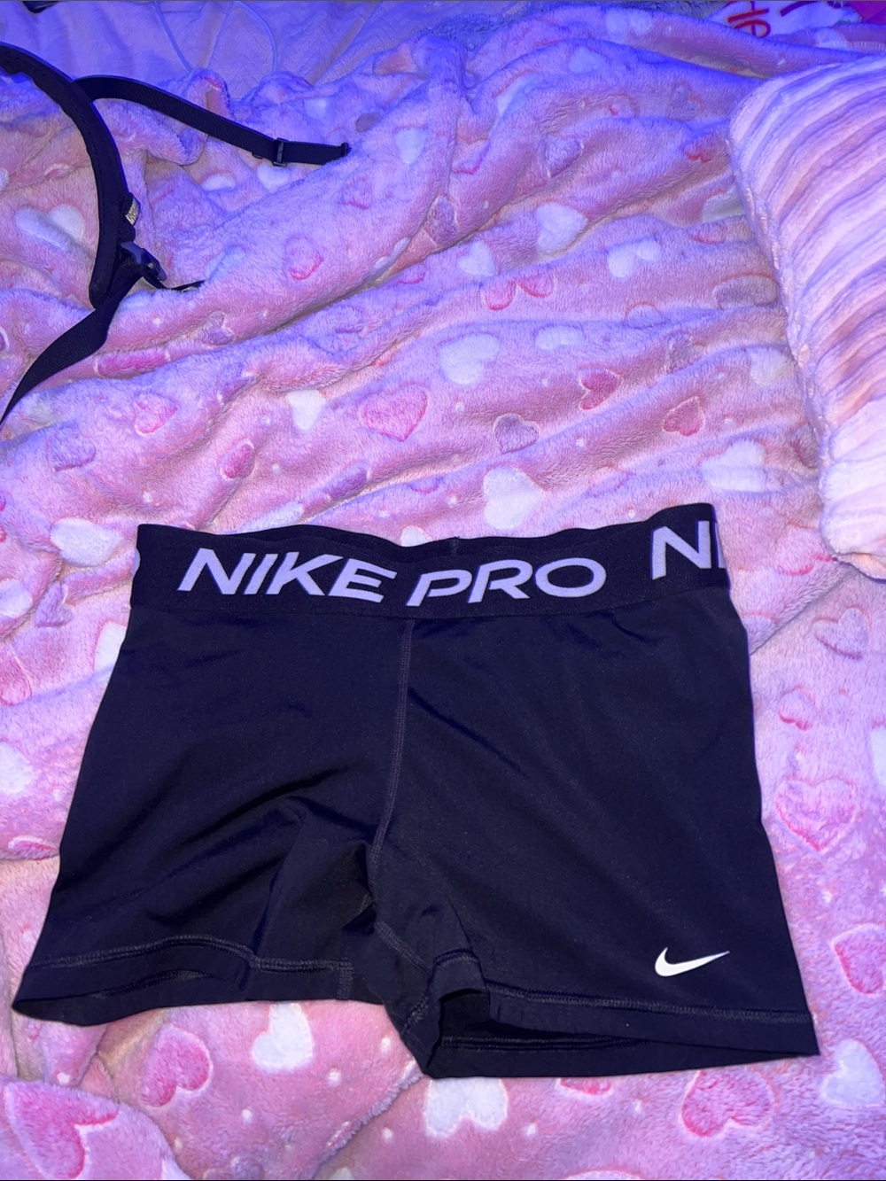 Nike Black Girls' Pro Compression Leggings Shorts